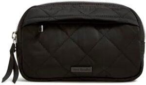 Vera Bradley Performance Twill Mini Belt Bag Sling Crossbody, Black