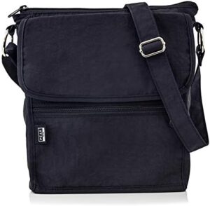 Peak Gear Crossbody Travel Purse with RFID Blocking Pocket and Lifetime Recovery Service. Nylon Shoulder Bag