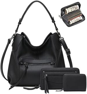 lapsting Hobo Bags for Women Handbags Purse Ladies Boho Shoulder Bag Crossbody Purses Faux Leather