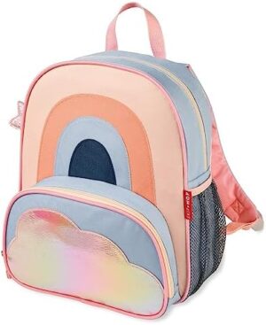 Skip Hop Sparks Little Kid’s Backpack, Preschool Ages 3-4, Rainbow