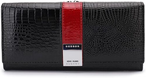 Women's Wallet Long Leather Purse Credit Card Ladies Casual Wallet Fashion Clutch - Image 2